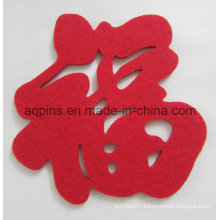 Custom Made Promotional Polyester Felt Coaster Low Price (Coaster-31)